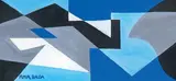 Giacomo Balla, Linee di forza, 1925, tempera on card