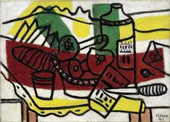 Nature morte polychrome by Fernand Léger, 1949, oil on canvas, offered May 2011