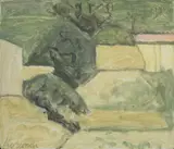Giorgio Morandi, Paesaggio, 1963, oil on canvas