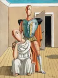 Il consolatore by Giorgio de Chirico, 1968, oil on canvas, offered May 2011