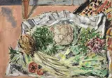 In un giorno di miseria by Filippo de Pisis, 1931, oil on cardboard, offered May 2011