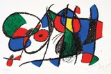 Senza titolo by Joan Miró, 1975, lithograph a colori, offered May 2011