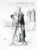 Il Trovatore by Giorgio de Chirico, 1969, lithograph a due colori, offered May 2011