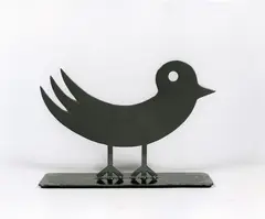 Uccello by Giuliano Tomaino, 1998, Scultura in ottone verniciato, offered May 2011