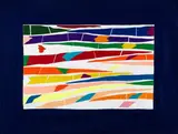 Piero Dorazio, Senza titolo, 1974, Multiplo in feltro