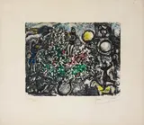 Marc Chagall, L'Aube, 1969, lithograph