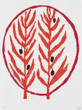 Le foglie by Louise Bourgeois, 2004, lithograph a colori, offered May 2011