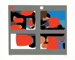 Lettere by Alberto Burri, 1969, Serie di, offered May 2011