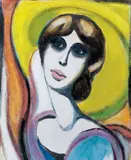 Pompeo Borra, Ritratto, oil on canvas