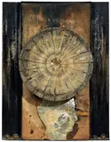 Senza titolo by Bruno Ceccobelli, 1989, mixed media on panel, offered May 2011