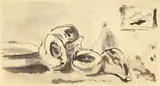 Filippo de Pisis, Natura morta, 1931, inchiostro on paper