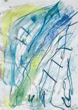 Emilio Vedova, Senza titolo, 1989, mixed media on paper