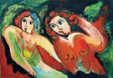 Mimmo Germana, Senza titolo, 1989, oil on canvas