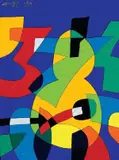 Ugo Nespolo, 3 + 8