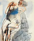 Bruno Saetti, Lotto di tre disegni