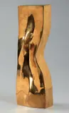 Giò Pomodoro, Senza titolo, 1963, scultura in bronze dorato