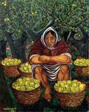 Giuseppe Migneco, Contadina con limoni