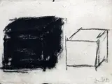 Giuseppe Spagnulo, Senza titolo, 1993, mixed media on paper applicata on panel