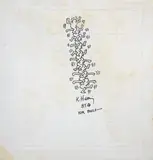 Senza titolo (for Paolo) by Keith Haring, 1985, inchiostro on stoffa, offered May 2011