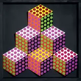 Franco Costalonga, Mokudue S., 2008, mixed media a rilievo on cardboard
