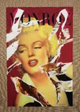Rotella, Marilyn sospettosa, 2003, monotipo on paper applicato on canvas