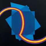 Horacio Garcia Rossi, Couleur electrique lumière-khaos programme