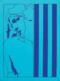 Senza titolo by Tano Festa, 1973, enamel on canvas, offered May 2011