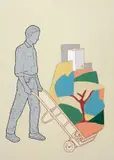 Renato Mambor, Paesaggio portato