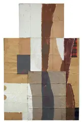 James Brown, Opus Contra Naturam IX, 1993, mixed media on panel