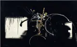 Georges Mathieu, Olivier III decapité, 1958, oil on canvas