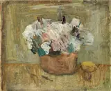 Natura morta by Mario Marcucci, 1958, oil on canvas applicata on cardboard, offered Apr 2011
