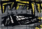 Vinicio Berti, Oppositivo quantistico H-A-B, 1971, oil on canvas