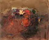 Natura morta by Sergio Scatizzi, 1964, oil on canvas, offered Apr 2011