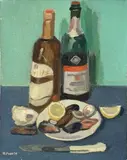 Natura morta by Giovanni March, 1968, oil on canvas, offered Apr 2011