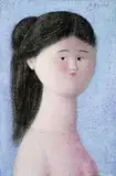 Figura by Antonio Bueno, oil on faesite, offered Apr 2011