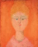 Testina by Antonio Bueno, 1965, oil on faesite, offered Apr 2011