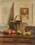 Pietro Bugiani, Natura morta, oil on canvas