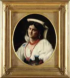 Michele Cammarano, Popolana con collana di corallo