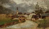 Pietro Fragiacomo, Villaggio montano
