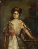 Franz von Lenbach, Ritratto di signora
