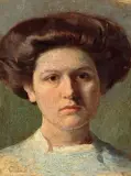 Alberto Zardo, Ritratto della sorella
