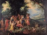Allegoria dell'Autunno by Jan Brueghel il Giovane e Hendrick van Balen, oil on canvas, offered Apr 2011