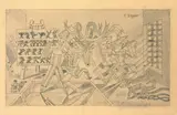 Balletto di matite by Fortunato Depero, 1929, ink on paper, offered Nov 2010