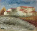 Paesaggio by Ottone Rosai, 1944, oil on canvas, offered Nov 2010