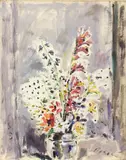 Fiori by Filippo de Pisis, 1945, oil on canvas, offered Nov 2010