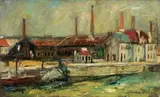 Maurice Utrillo, Canal à Saint-Denis