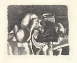 Giorgio Morandi, Natura morta con il panneggio, 1931, etching
