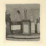Giorgio Morandi, Natura morta, 1933, etching