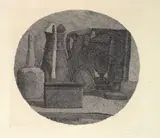 Giorgio Morandi, Natura morta con sette oggetti in un tondo