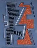 Alberto Magnelli, Composizione